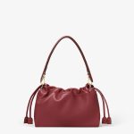 FENDI Mamma Baguette Medium Burgundy nappa leather bag - Image 2